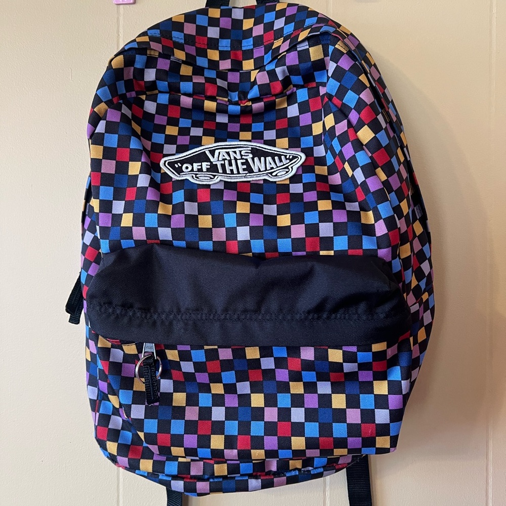 Vans off the wall backpack USED